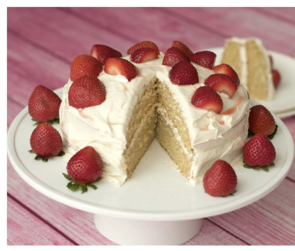 vegan vanilla cake