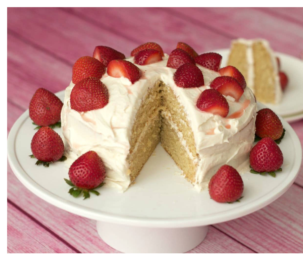 vegan vanilla cake - Image 1