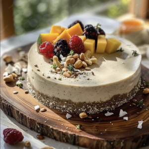 Chocolate mousse cake