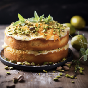 Pistachio cake