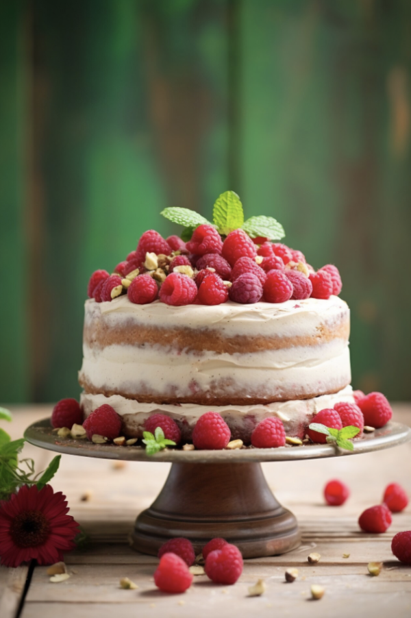 vegan Berry cake